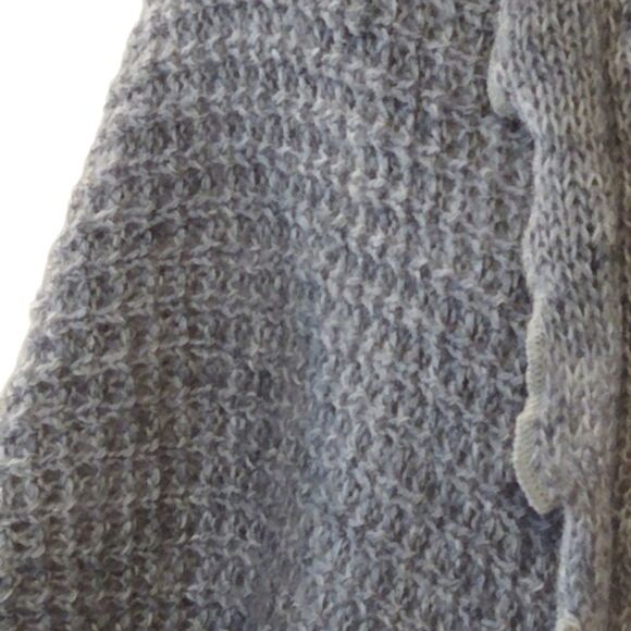 Anthropologie Moth Wool Blend Rocia Ruffle Sweater Cardigan Size XS - Picture 7 of 12